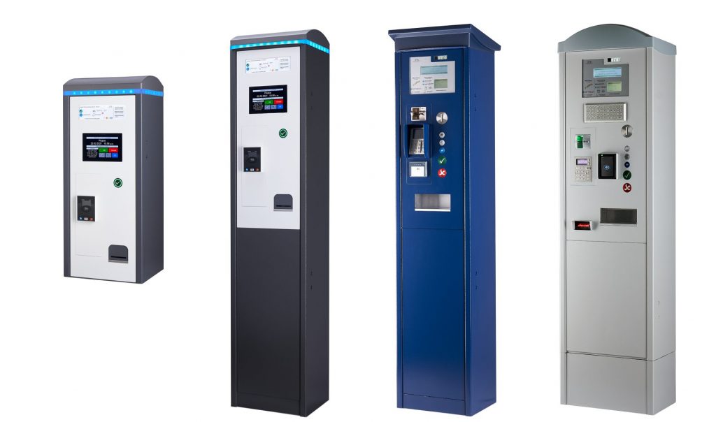 Parking ticket machine - RTB - innovative solutions for street traffic